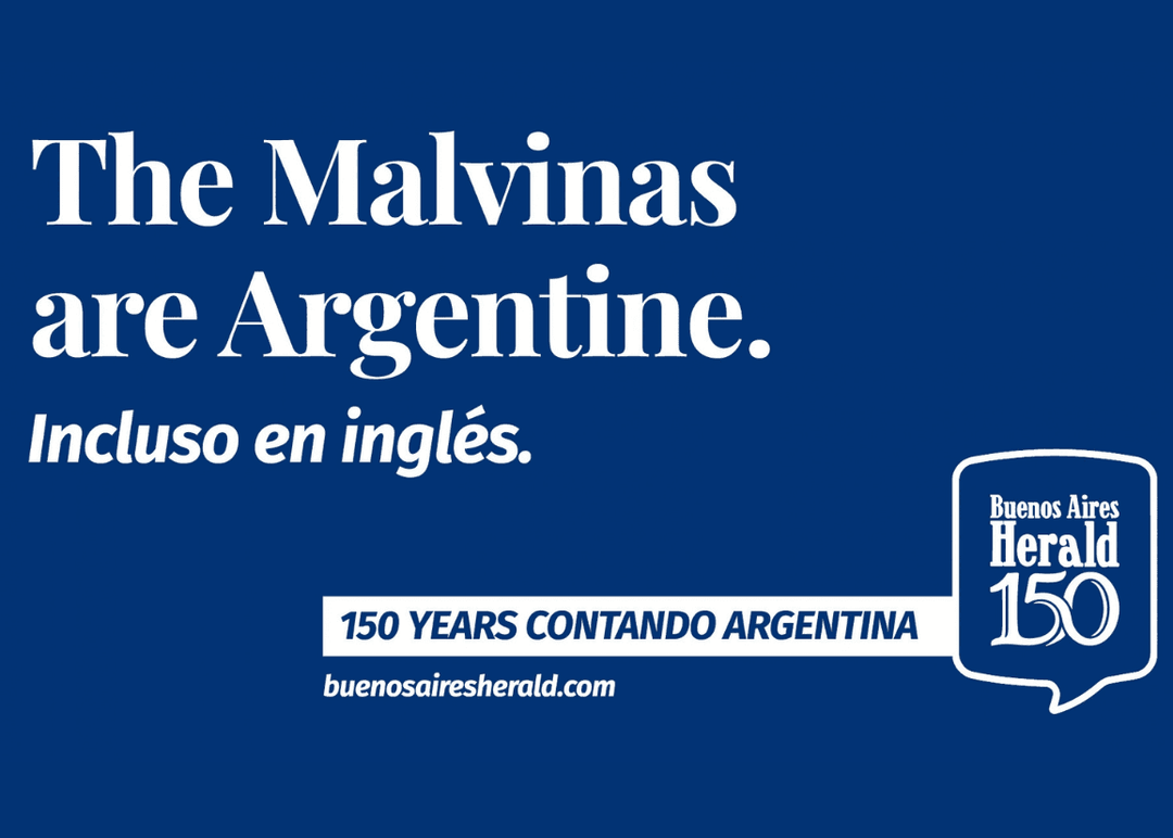Portada de El Buenos Aires Herald lanza una campaña en el marco de sus 150 años