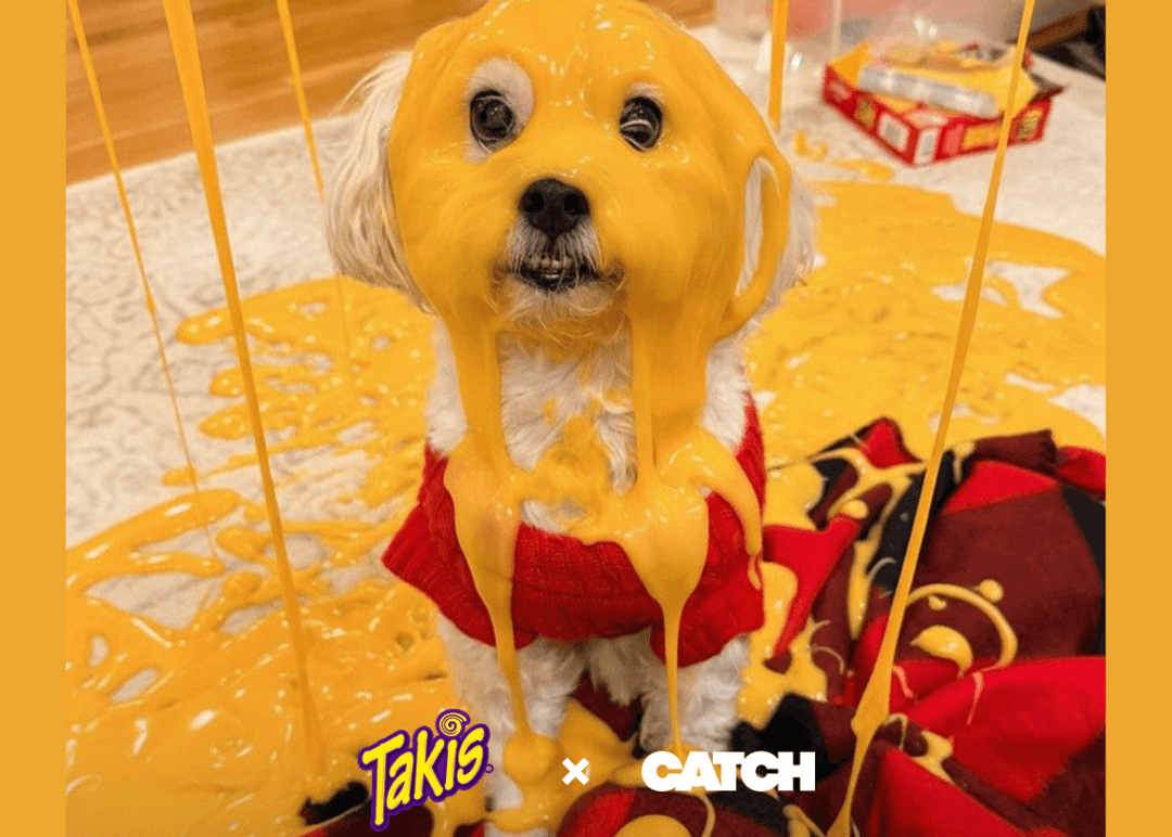 Portada de Con IA, Catch y Takis transforman espacios cotidianos en una explosión de queso
