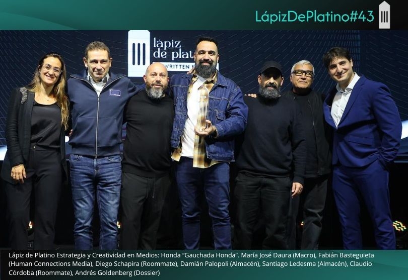 Portada de Honda, Almacén y Human Connections, ganadores del Platino de Medios