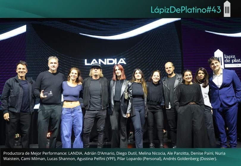 Portada de LANDIA, Productora de Mejor Performance en el Platino