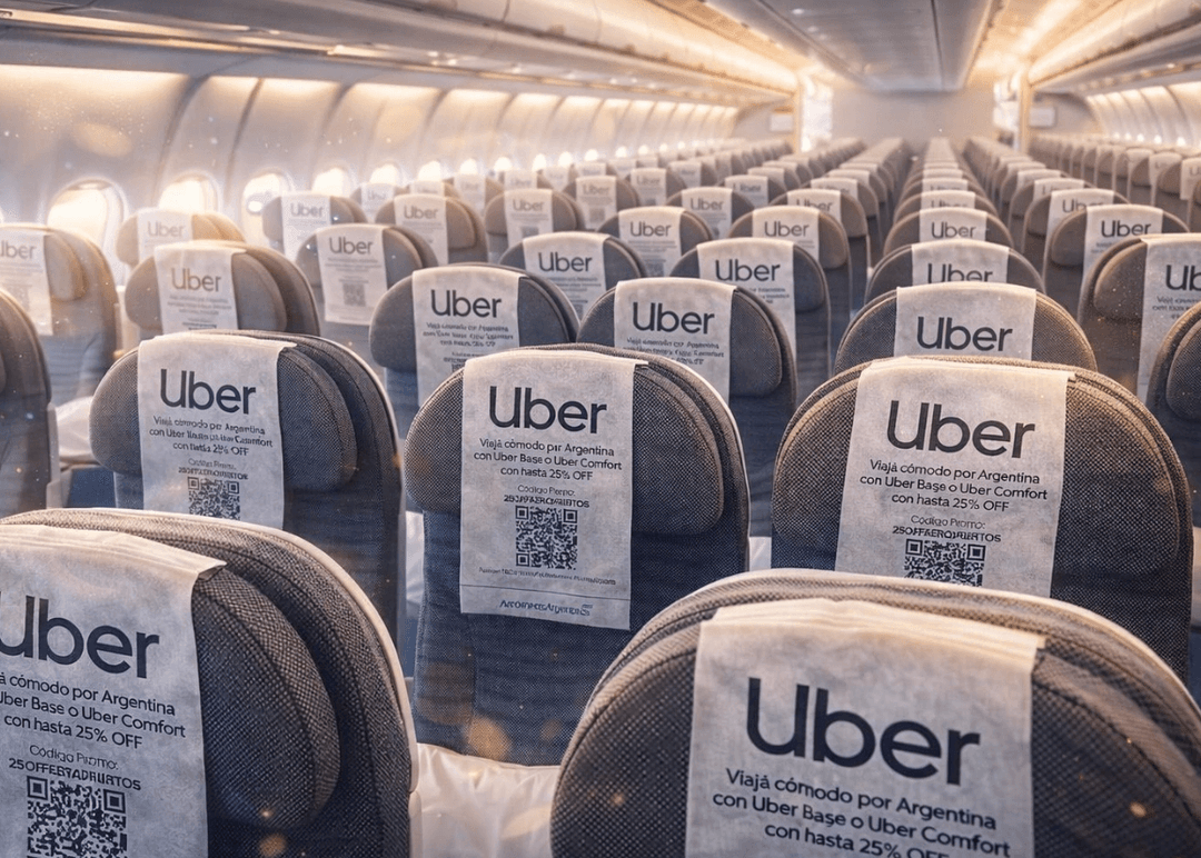Portada de Smiles Motion impulsa una campaña de Uber a bordo de Aerolíneas Argentinas