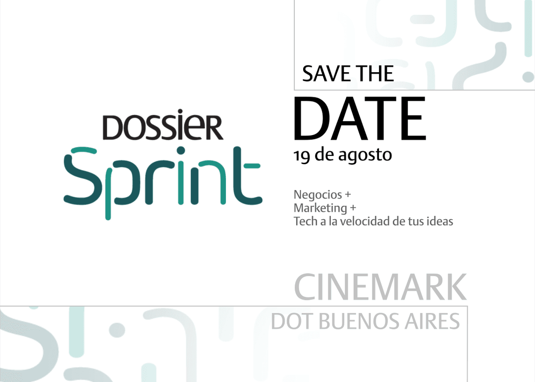 Portada de Save The Date, Dossier Sprint 2026 - 19/8: el punto de encuentro entre marketing y tecnología