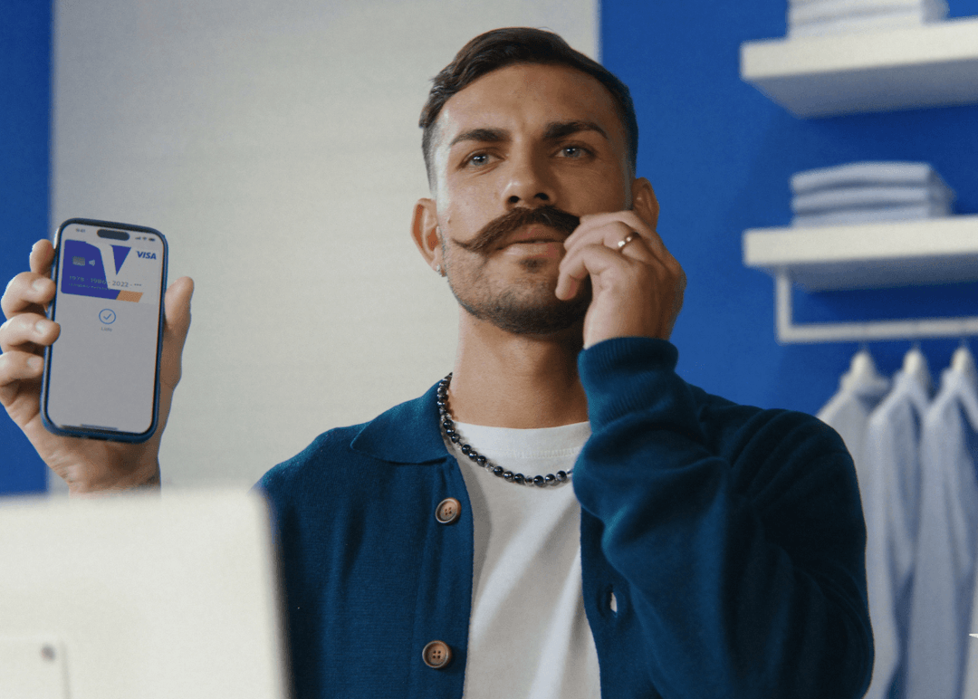 Portada de Nueva campaña de VISA y VML Argentina junto a De Paul y Paredes