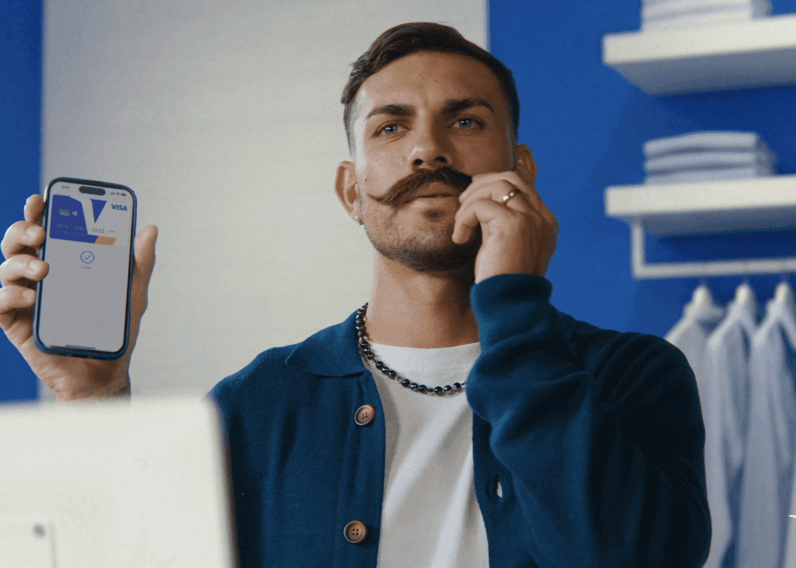 Portada de Nueva campaña de VISA y VML Argentina junto a De Paul y Paredes