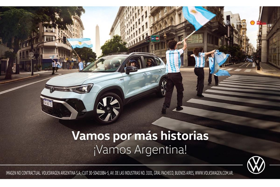 Portada de “Vamos por más historias”: Volkswagen lanza una campaña para alentar a Argentina