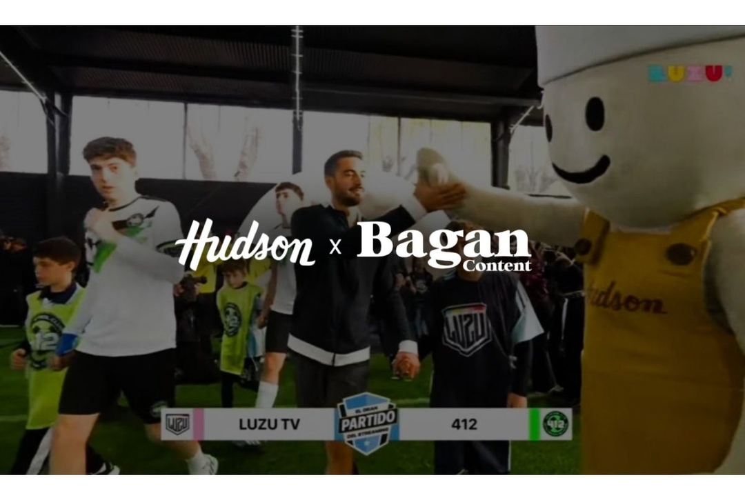 Portada de Bagan Content acompaña a Hudson en una de las acciones más importantes del streaming
