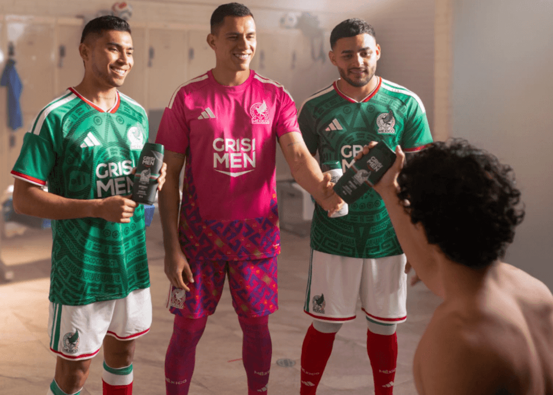 Portada de “Dalo Todo”, la campaña de Grisi Men para impulsar a la Selección Nacional de México