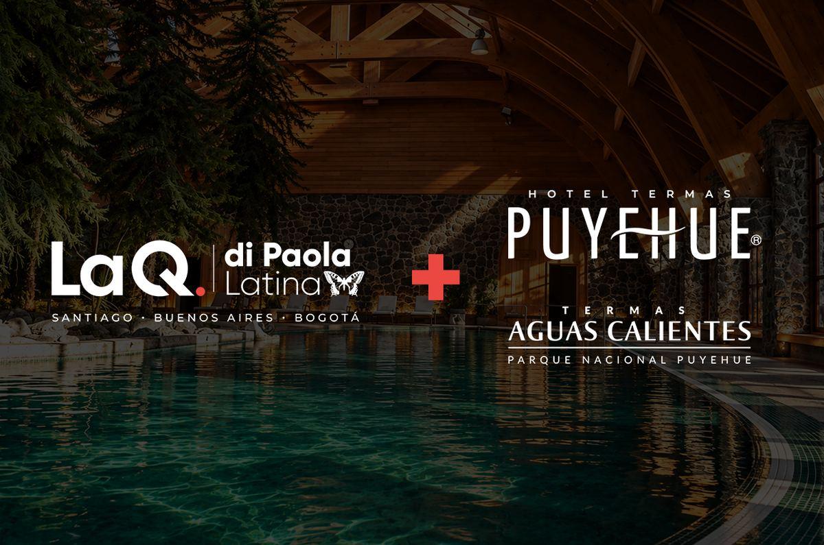 Portada de La Q/di Paola Latina suma a Hotel Termas de Puyehue y Termas Aguas Calientes
