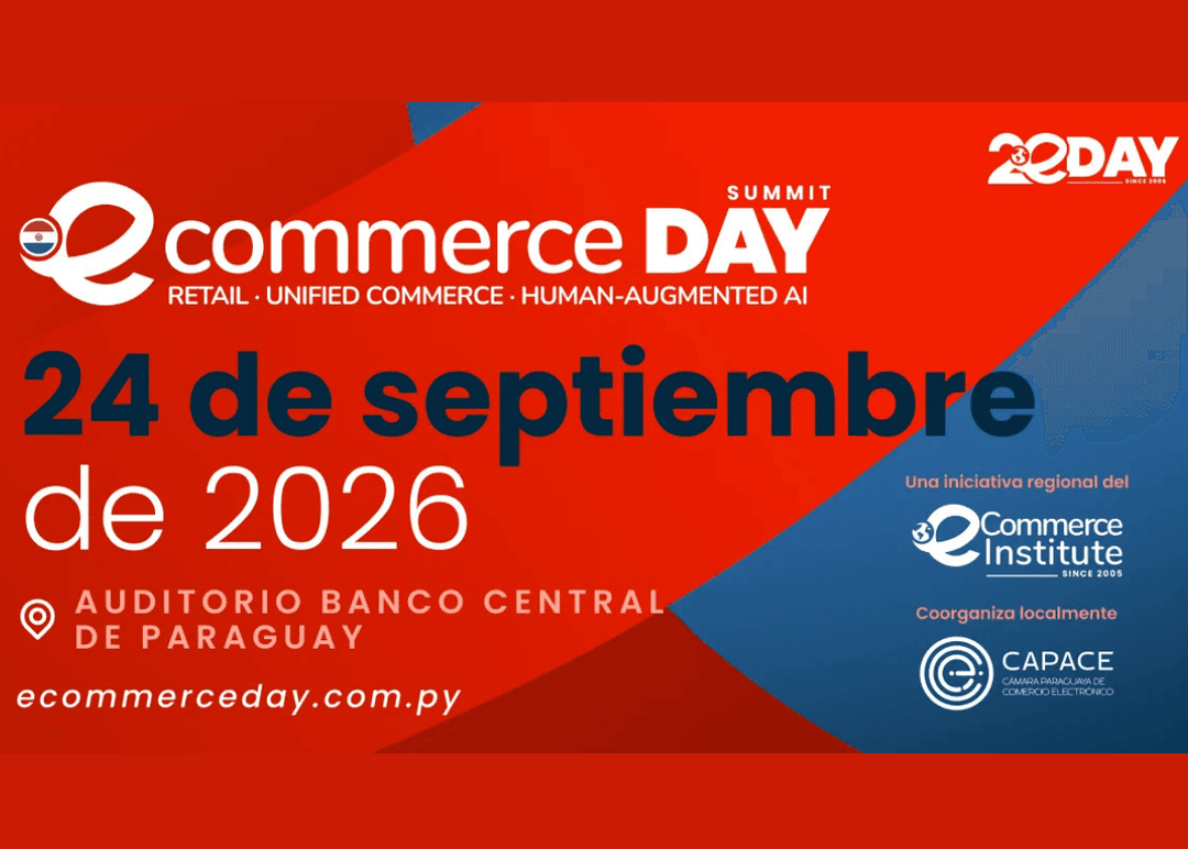 Portada de El 24 de septiembre llega el eCommerce Day Paraguay 2026