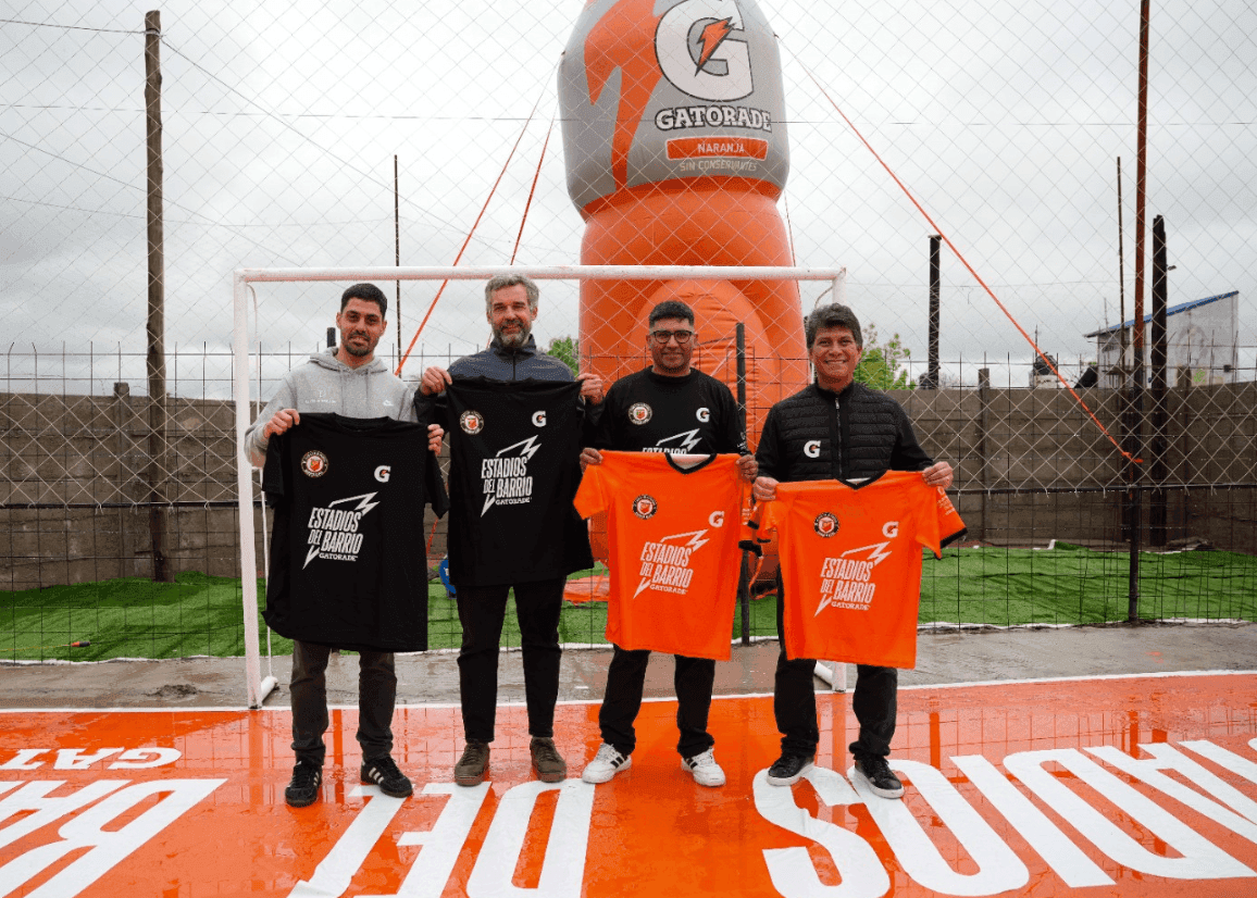 Portada de Gatorade inaugura su primer Estadio del Barrio en Laferrere