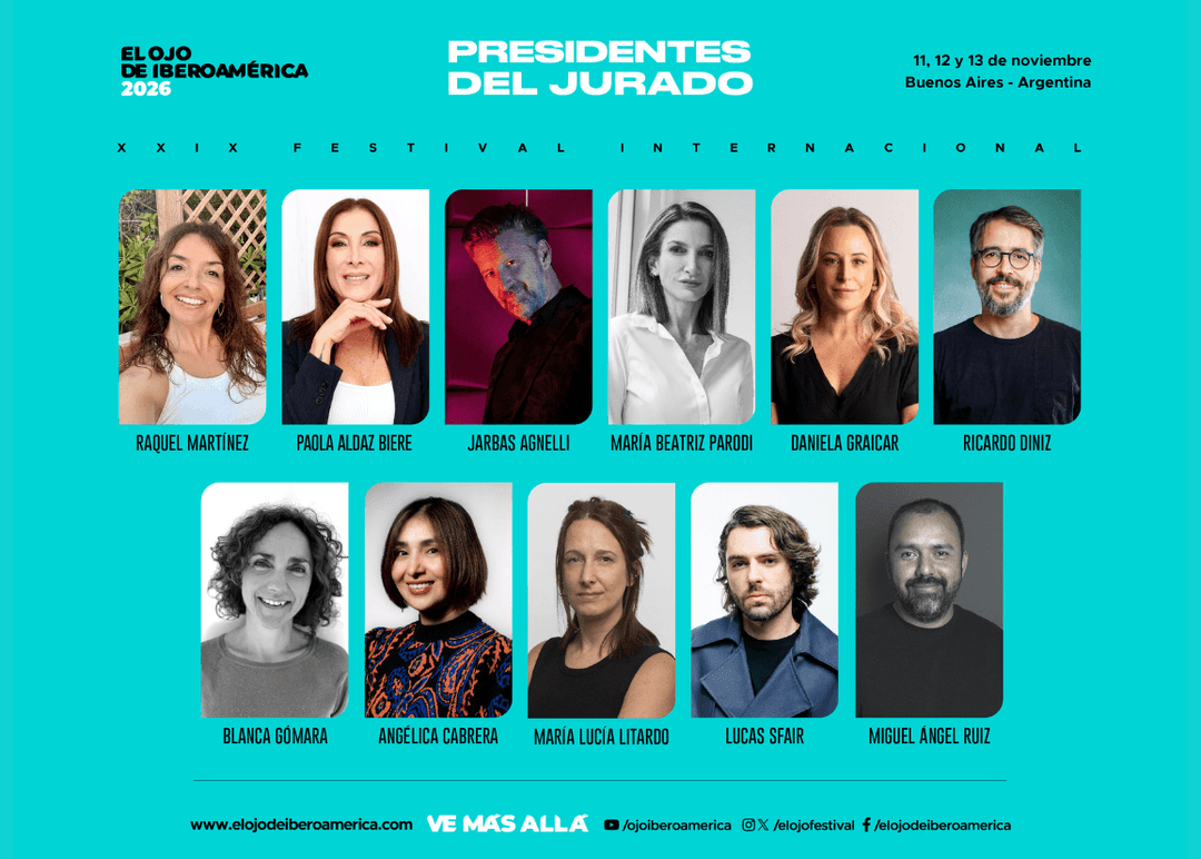 Portada de El Ojo completa la presentación de los Presidentes del Jurado 2026