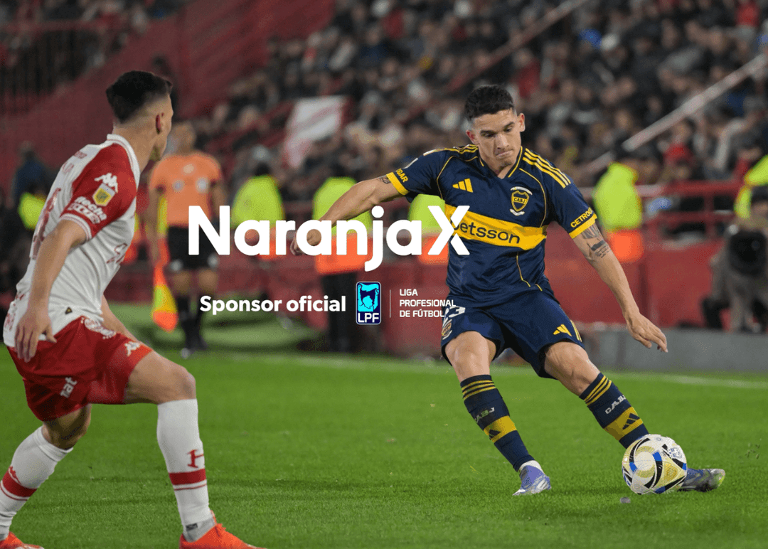 Portada de Naranja X apuesta al fútbol argentino y renueva su sponsoreo