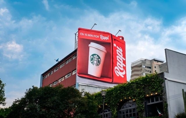 Portada de Super detrás de la campaña OOH de Rappi, su primer trabajo para la plataforma en México