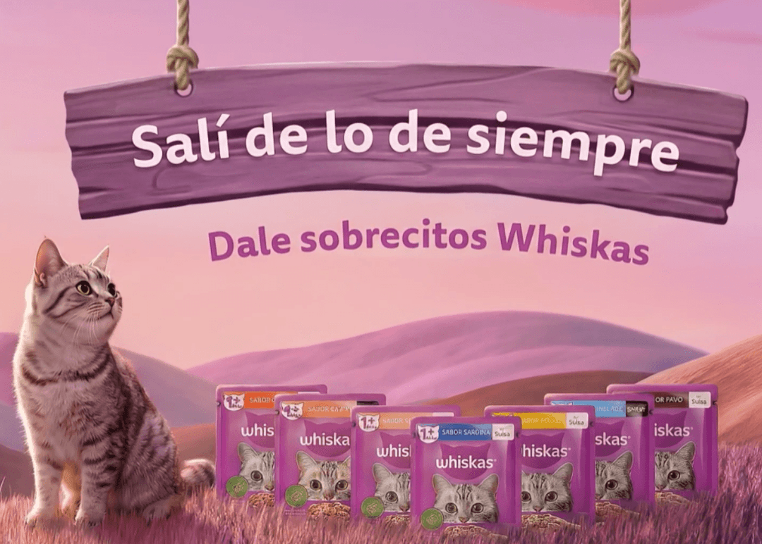 Portada de Nueva campaña de WPP Production y Whiskas
